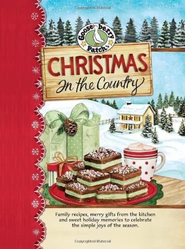 Book cover for Christmas in the Country Cookbook (Seasonal Cookbook Collection) by Gooseberry Patch