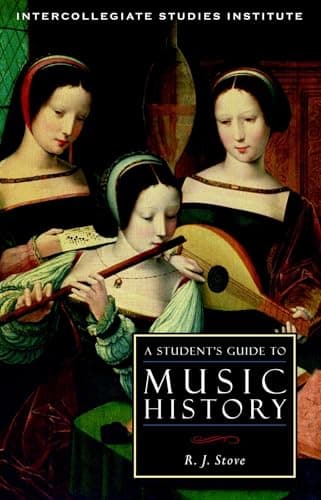 Book cover for A Student's Guide to Music History (Guides to Major Disciplines) by Stove, R. J.