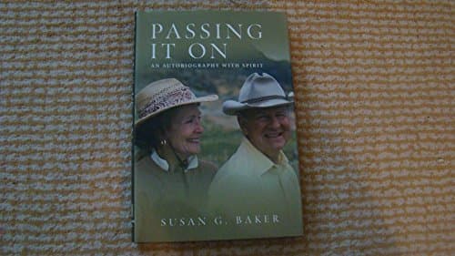Book cover for Passing it On: An Autobiography with Spirit by Baker, Susan G.
