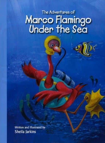 Book cover for Marco Flamingo Under the Sea (Rip Squeak) by Jarkins, Sheila