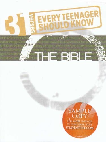 Book cover for The Bible (31 Verses) by Student Life