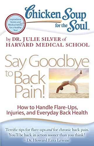 Book cover for Chicken Soup for the Soul: Say Goodbye to Back Pain!: How to Handle Flare-Ups, Injuries, and Everyday Back Health by Silver, Dr. Julie