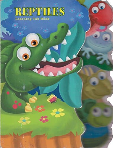 Book cover for Reptiles Learning Tab Book by Charles Reasoner