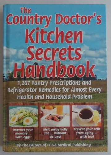 Book cover for The Country Doctor's Kitchen Secrets Handbook by FC&A Medical Publishing