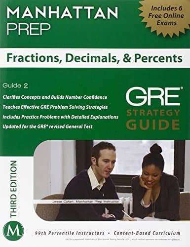 Fractions, Decimals, & Percents GRE Strategy Guide, 3rd Edition (Instructional Guide)