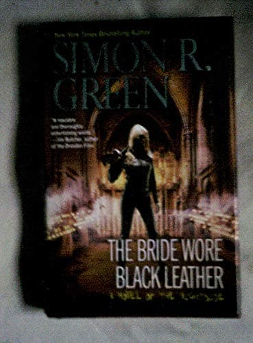 Book cover for The Bride Wore Black Leather (Nightside) by Green, Simon R.