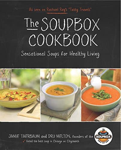 Book cover for The Soupbox Cookbook: Sensational Soups for Healthy Living by Melton, Dru