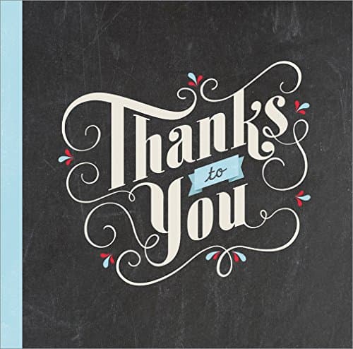 Book cover for Thanks to You by Amelia Riedler