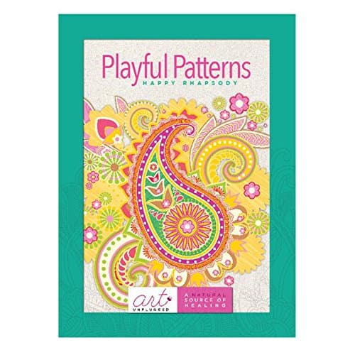 Book cover for Playful Patterns: Happy Rhapsody by Art Unplugged