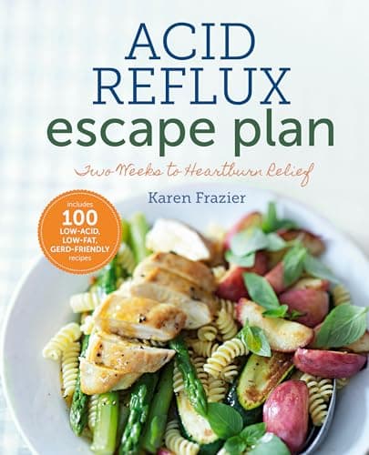 Book cover for The Acid Reflux Escape Plan: Two Weeks to Heartburn Relief by Sonoma Press
