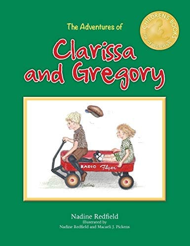 Book cover for The Adventures of Clarissa and Gregory (Children's Books for Grandparents) by Redfield, Nadine