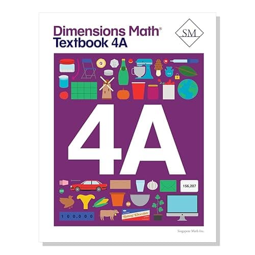 Book cover for Dimensions Math Textbook 4A [Paperback] Singapore Math Inc. by Singapore Math Inc.