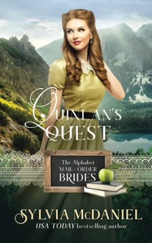 Book cover for Quinlan's Quest: (The Alphabet Mail-Order Brides Book 17) by McDaniel, Sylvia