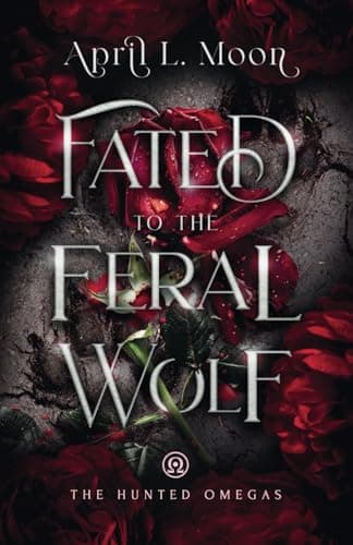 Book cover for Fated to the Feral Wolf: A Fated Mates Wolf Shifter Paranormal Romance (The Hunted Omegas) by Moon, April L.