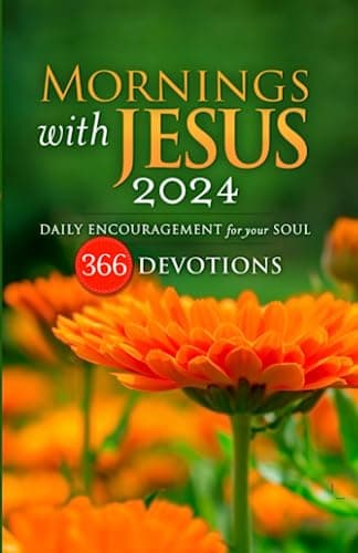 Book cover for Mornings with Jesus 2024: Daily Encouragement for Your Soul by Guideposts