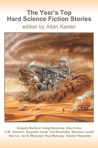 Book cover for The Year's Top Hard Science Fiction Stories by Benford, Gregory