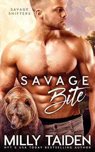 Book cover for Savage Bite (Savage Shifters) by Taiden, Milly