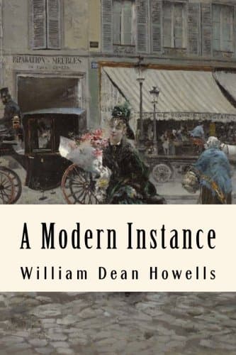 Book cover for A Modern Instance by Howells, William Dean