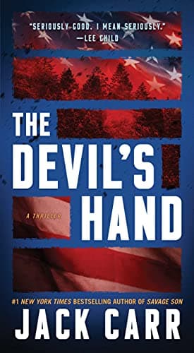 Book cover for The Devil's Hand: A Thriller (4) (Terminal List) by Carr, Jack