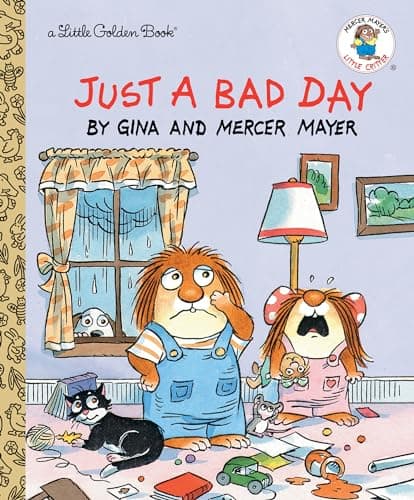 Book cover for Just a Bad Day (Little Golden Book) by Mayer, Mercer