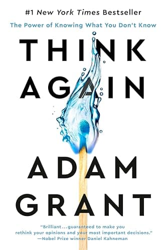 Book cover for Think Again: The Power of Knowing What You Don't Know by Grant, Adam