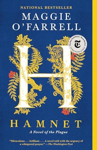 Book cover for Hamnet by O'Farrell, Maggie