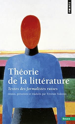 Book cover for Théorie de la littérature. Textes des Formalistes russes by Tzvetan Todorov
