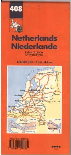 Book cover for Michelin Country Map: Netherlands by Unknown