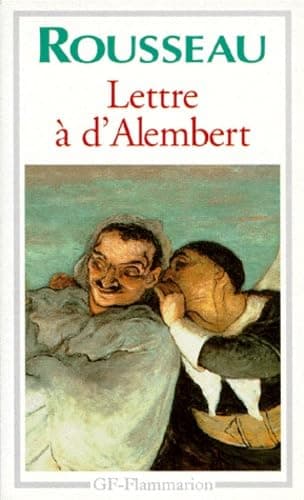 Book cover for Lettre a m. d'alembert sur son article - geneve by Rousseau Jean-Jacques