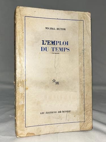 Book cover for L'Emploi Du Temps (Minuit) (French Edition) by Michel Butor
