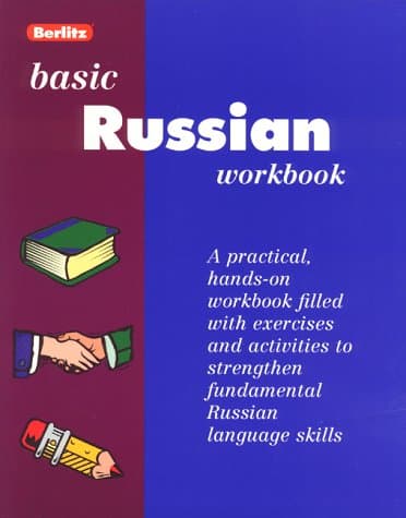Book cover for Basic Russian Workbook by Berlitz Publishing