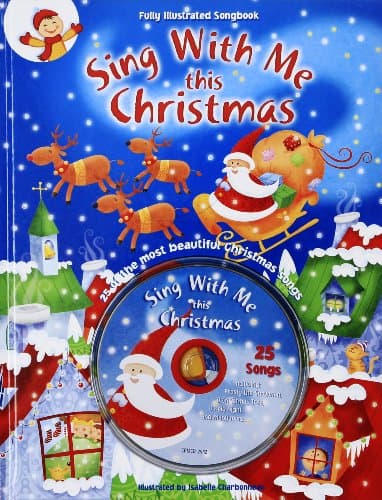 Book cover for Sing with Me This Christmas by Isabelle Charbonneau