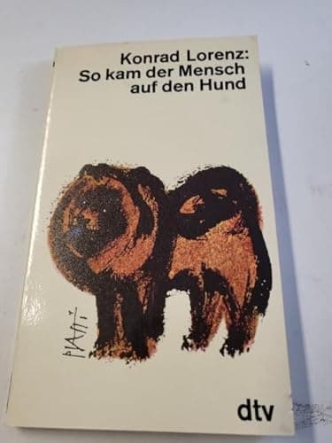 Book cover for So kam der Mensch auf den Hund. by Konrad Lorenz