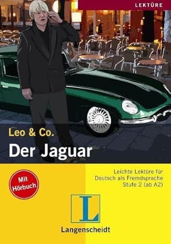 Book cover for Der Jaguar con CD audio (Nivel 2) (Lecturas monolingües) (German Edition) by Unknown