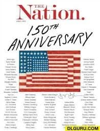 Book cover for The Nation April 2015 by James Agee, Howard Zinn, Ben Shahn, Hunter S. Thompson, Alice Walker, Martin Luther King Jr., H. L. Mencken, Molly Ivins, Emma Goldman, Albert Einstein, Sue Coe, Noam Chomsky, James Baldwin