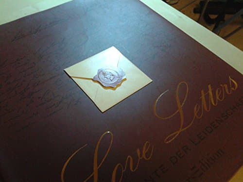 Book cover for Love Letters. Dokumente der Leidenschaft by Michelle Lovric