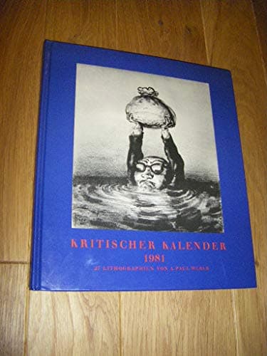 Book cover for Kritischer Kalender 1981. by Unknown