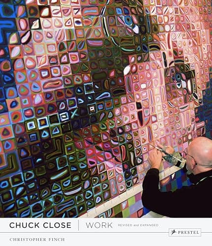 Book cover for Chuck Close: Work by Finch, Christopher