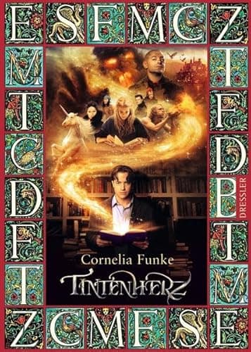 Book cover for Tintenherz (Tintenwelt, #1) by Cornelia Funke
