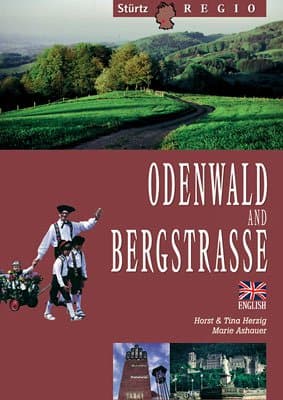 Book cover for Odenwald and Bergstrasse. Englische Ausgabe. by Marie Ashauer-Schubach