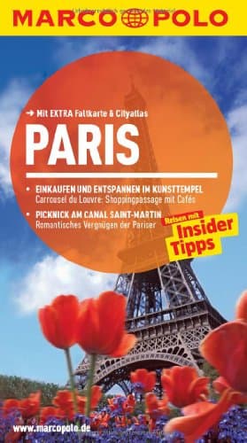 Book cover for Paris by Marco Polo Travel