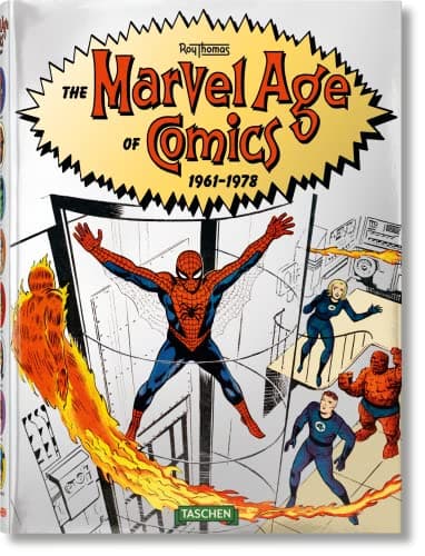 Book cover for The Marvel Age of Comics 1961–1978 (Jumbo) by Thomas, Roy