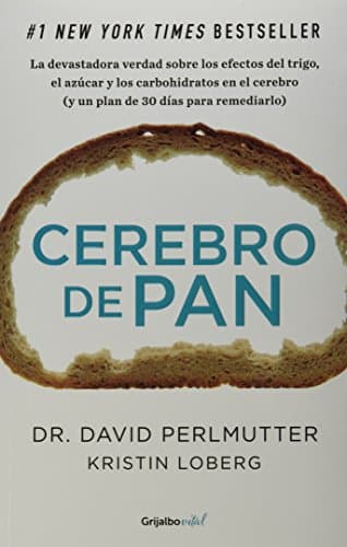 Book cover for Cerebro de pan (Spanish Edition) by David Perlmutter