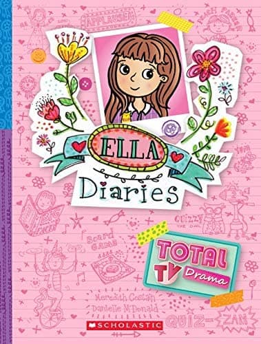 Book cover for Ella Diaries #12: Total TV Drama by Meredith Costain
