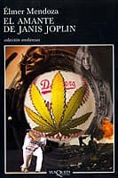 Book cover for El amante de Janis Joplin (Spanish Edition) by Mendoza, Élmer