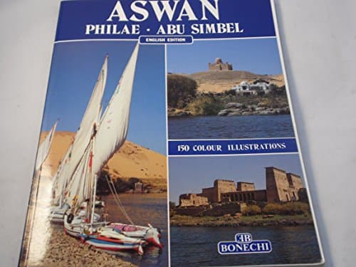Book cover for Aswan , Philae, Abu Simbel [English Edition] by Giovanna Magi