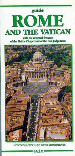 Book cover for Rome and the Vatican [Guide with the Restored Frescoes of the Sistine Chapel and of the Last Judgement] by Carlo Grassetti [ats Italia]