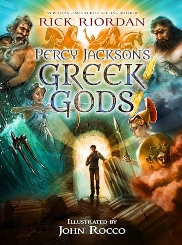 Book cover for Percy Jackson's Greek Gods by Riordan, Rick