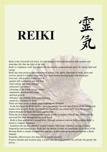 Book cover for Reiki - A4 by Baarle, Jan van