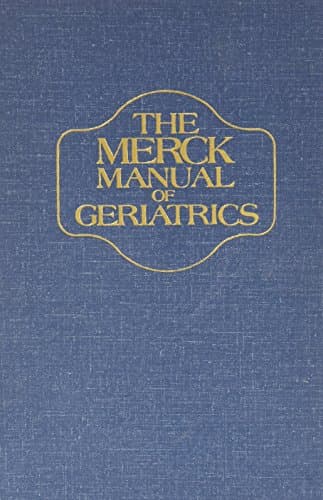 Book cover for Merck Manual of Geriatrics by Abrams, William
